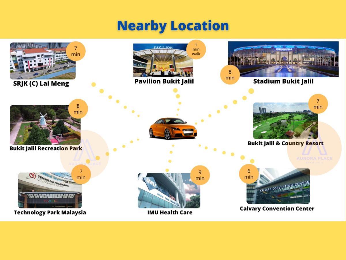 Aurora Place Suites Kuala Lumpur Bukit Jalil By Rasa Sayang エクステリア 写真